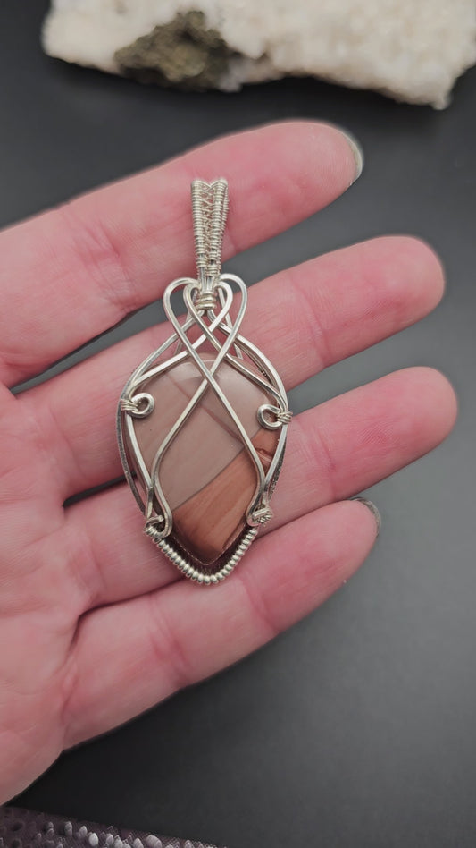 Mookaite Jasper pendant
